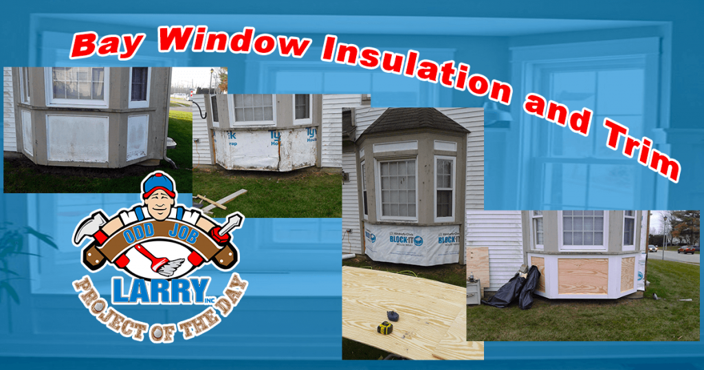 handyman bay window insulation and trim installation kenosha