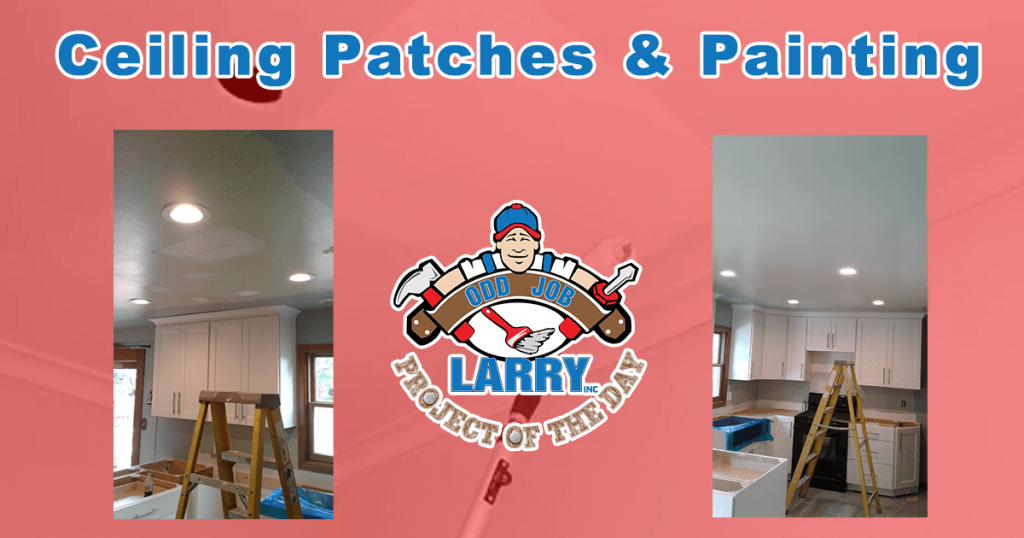 handyman professional painter and ceiling patching kenosha