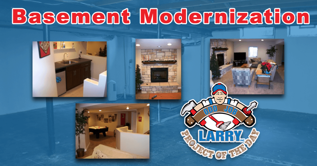 handyman basement remodel and modernization kenosha