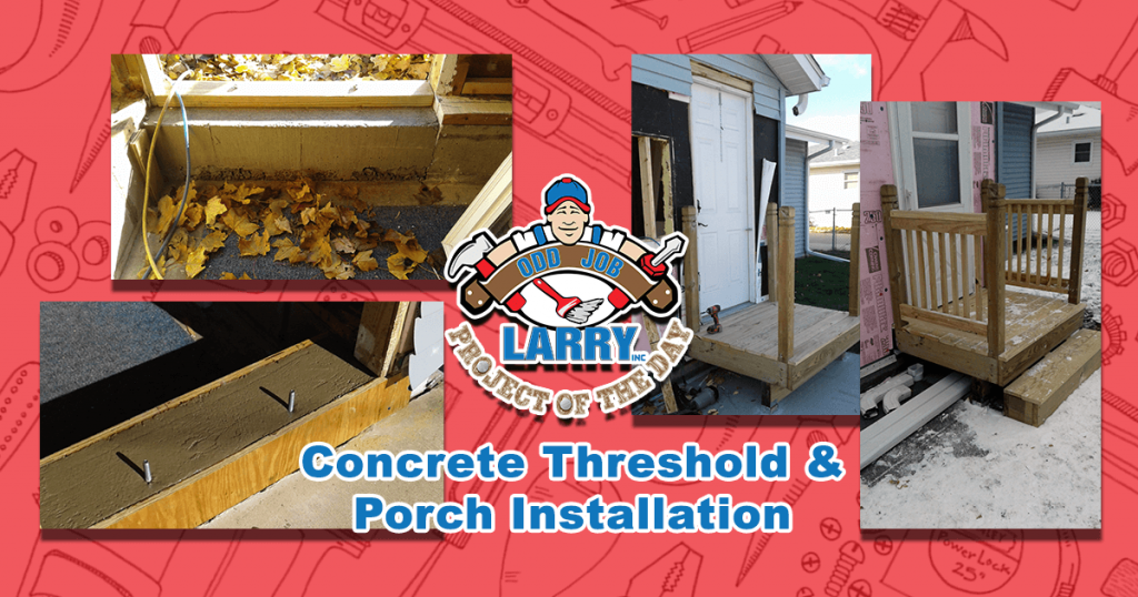 handyman porch installation kenosha racine & lake county