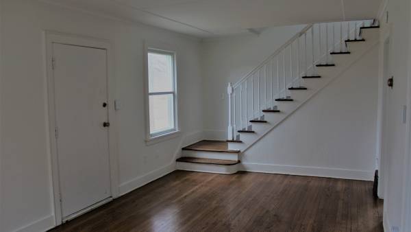 remodel, remodeling, living room, entertainment room, stairs, shag, fix