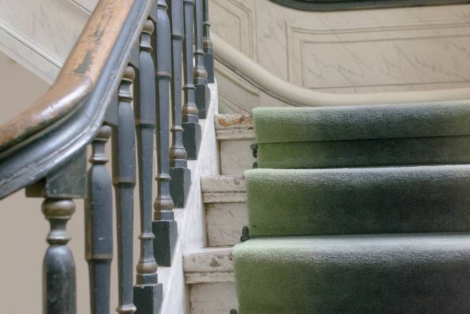 stair rail repair, repairing stairway handrails, kenosha handrail repair