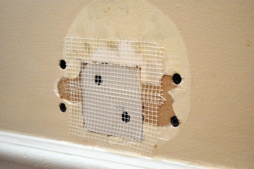 drwall mesh kit kenosha, repair drywall hole